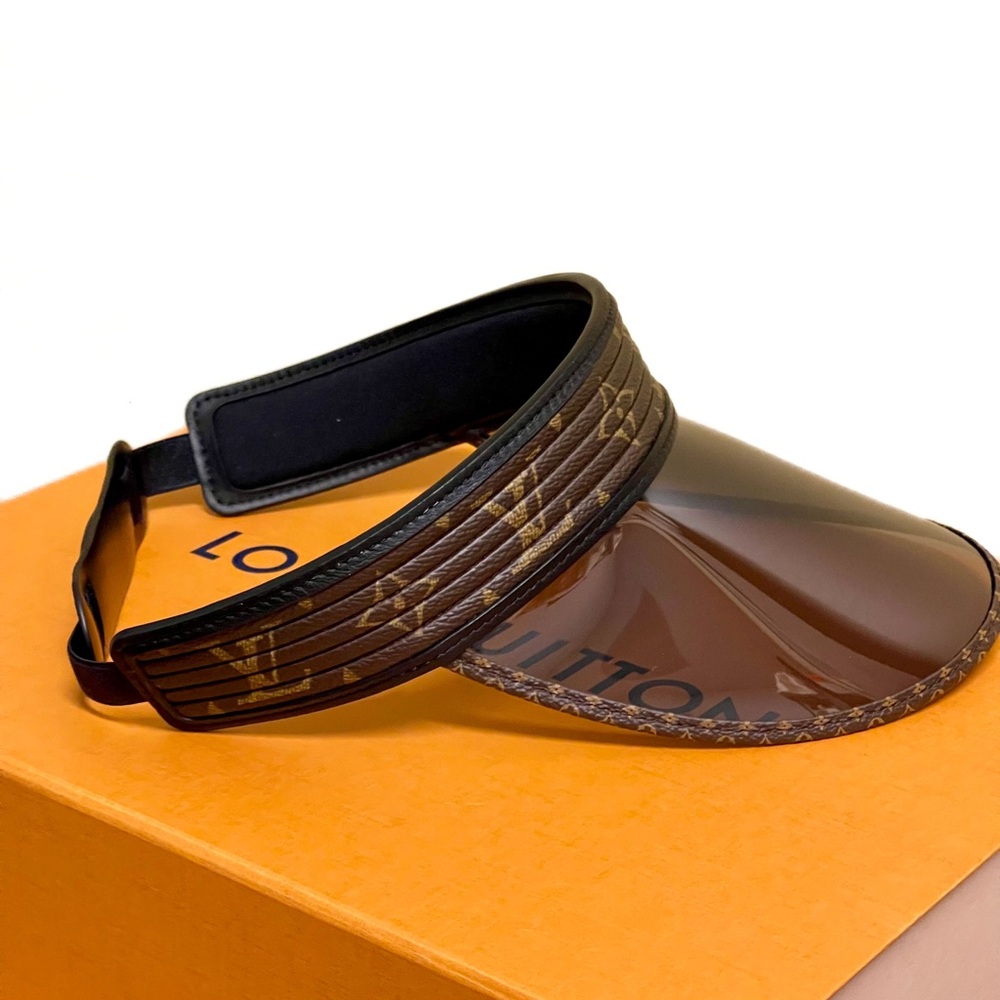 Louis Vuitton Monogram Visor Cap Hat LV Sunshade M76988 Dustbag, Box, Receipt - Picture 3 of 14